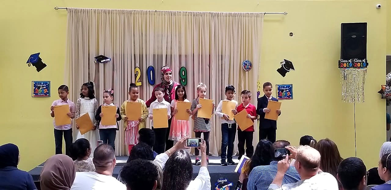IAR students participating in a school event