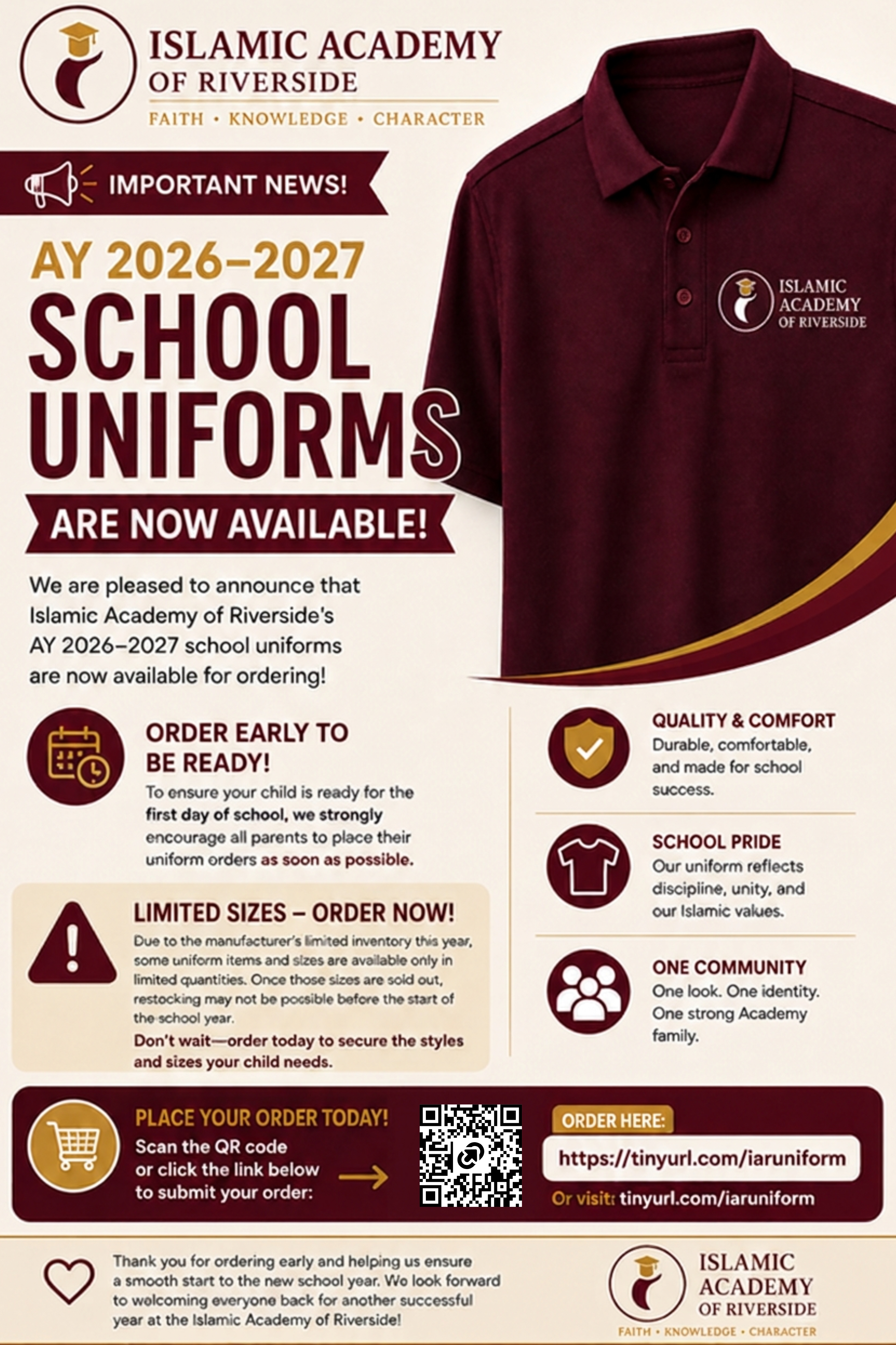 Uniform Order